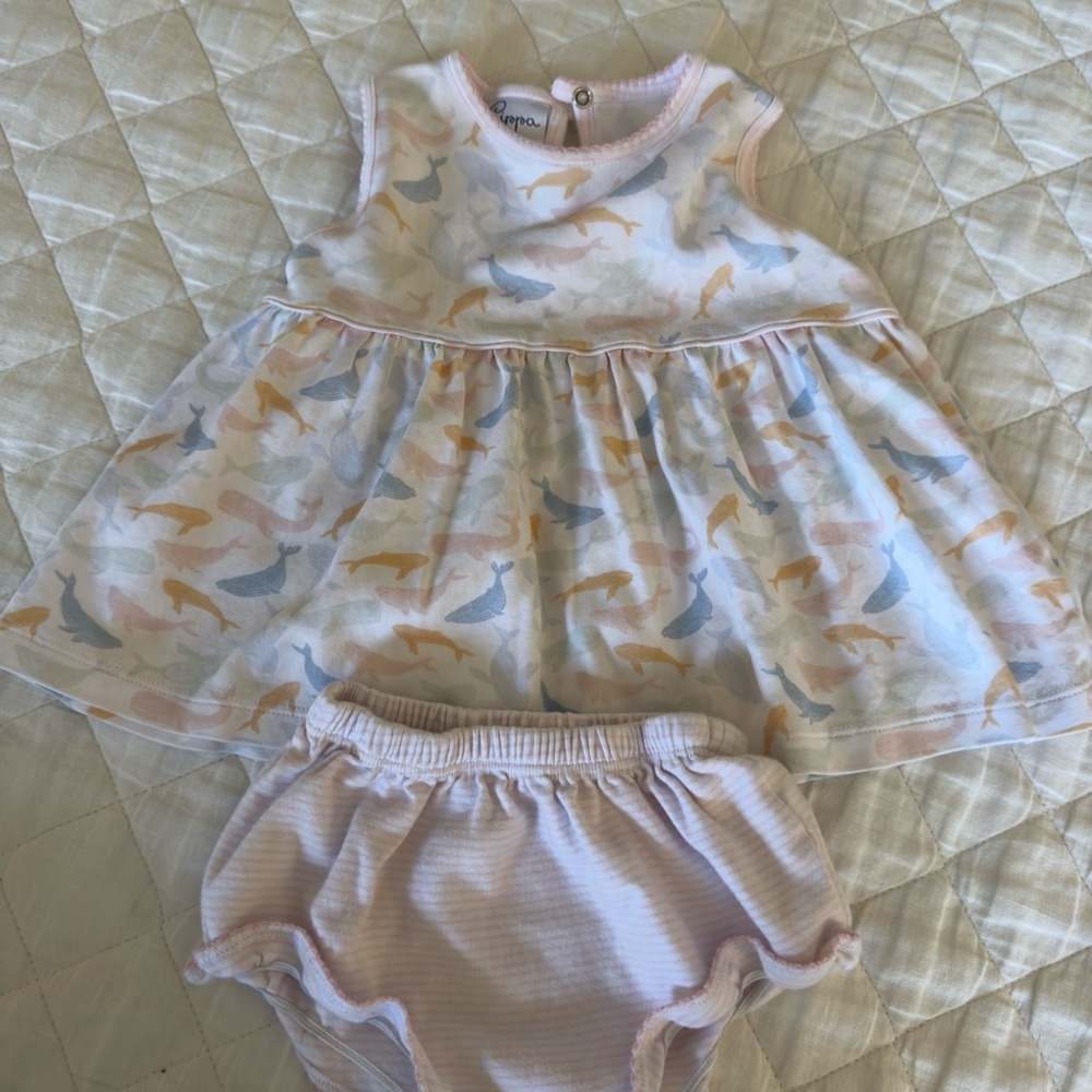 Pippa Sea Life Bloomer Set 2t